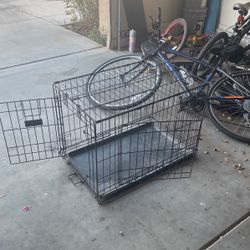 Medium Sized Dog Crate 21x18x30 Inches