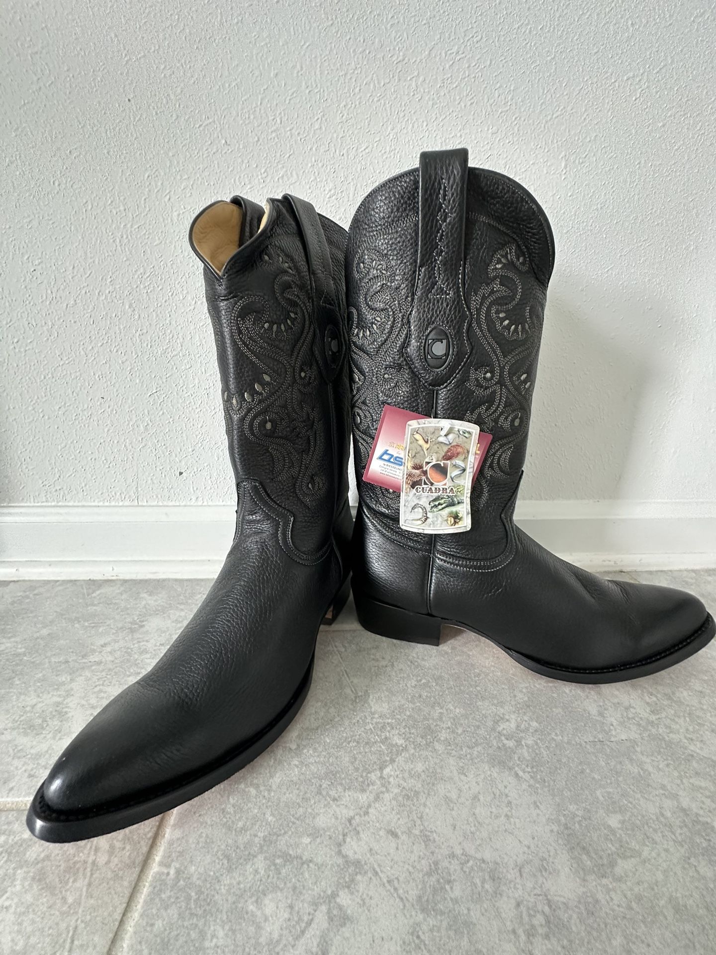 Brand New, Handmade in Mexico, Genuine Cuadra Leather Boots