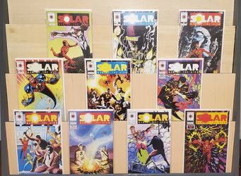 Solar Man Of Atom Comic Lot 9 Issues NM/NM+