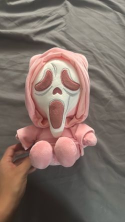 Ghostface plushie, horror plushie