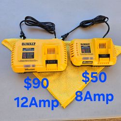 $90 New 12amp Dewalt Fast Charger 20-Volt  ($50 8amp)