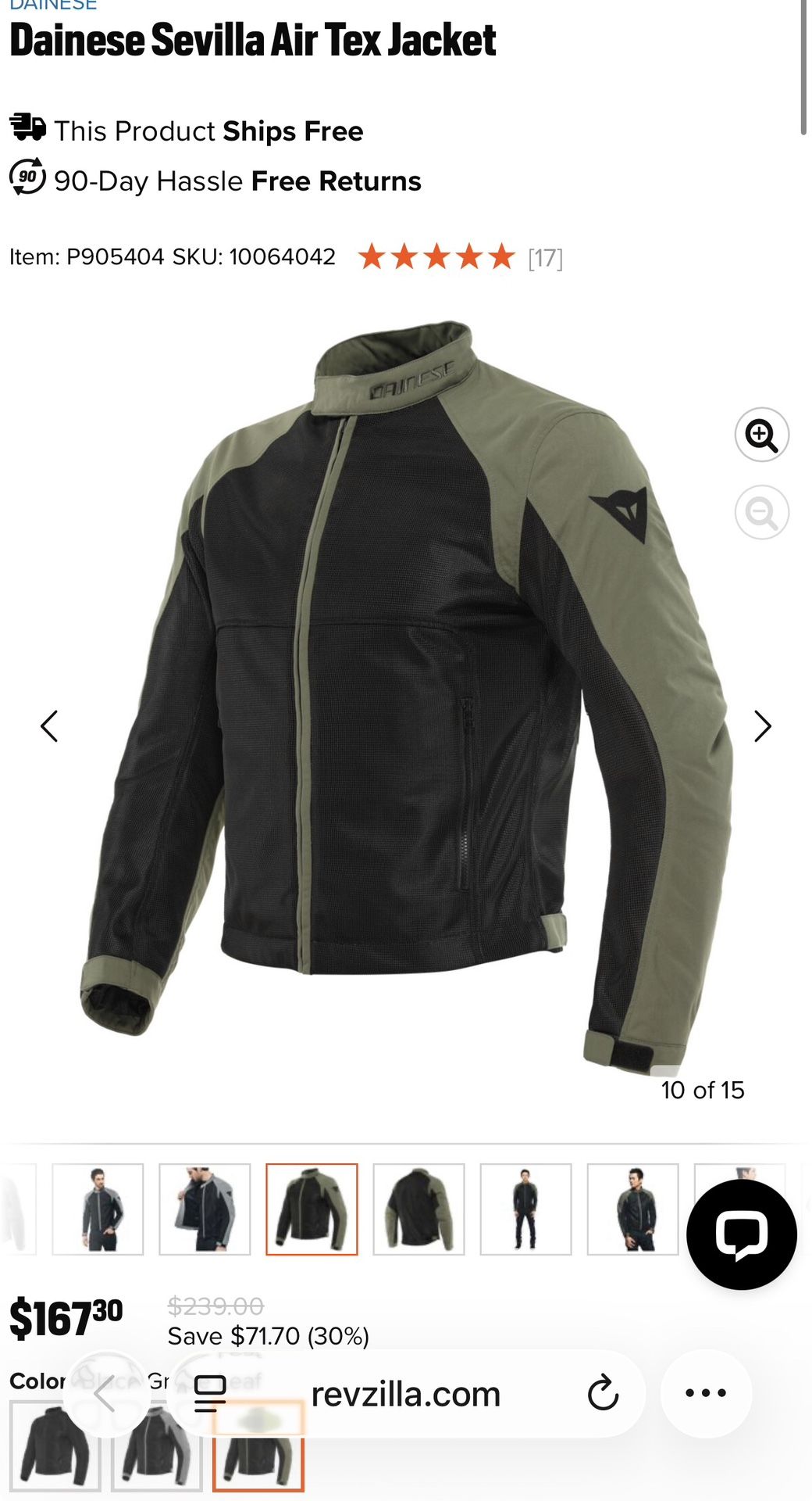 Dainese Sevilla Air Tex Jacket 