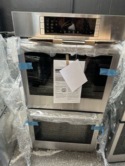 27 inch 800 Series Bosch Double Electric Wall Oven 