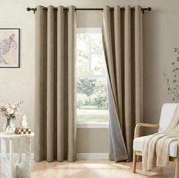 Blackout Line curtains 2 panels