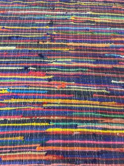 Large multicolored rug