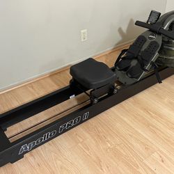 First Degree Fitness Apollo Pro II 2 Wood Row Machine Exercise Gym Rowing Trainer Crossfit Rower