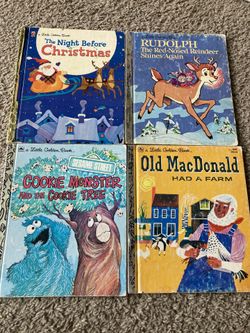 Little golden Books Lot Of 4