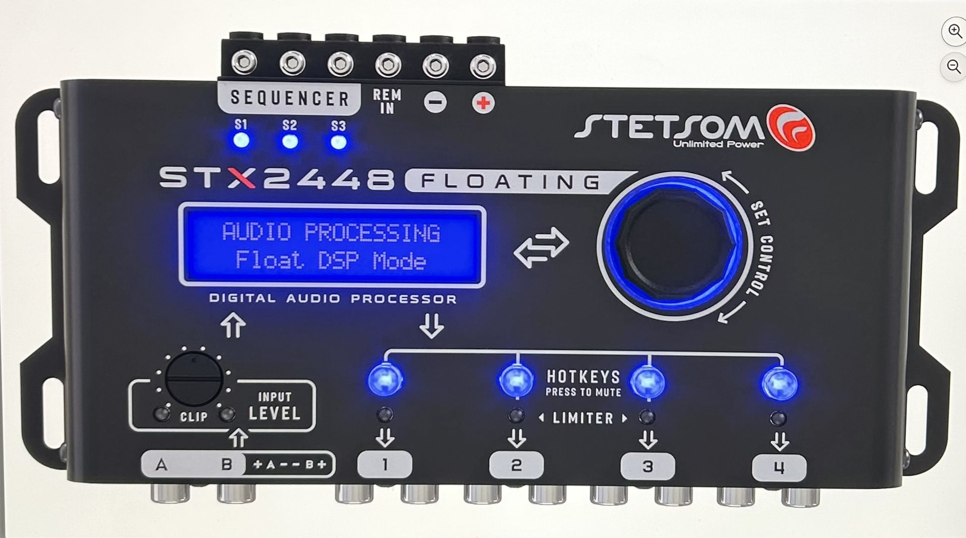 Professional DSP Digital Sensor Processor Graphic Equalizer