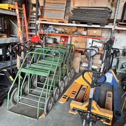 PALLET JACKS SHORT LONG HIGH CAP STANDARD LIKE NEW STARTING AT 275