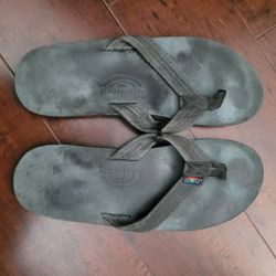 Rainbow Flip Flops XL