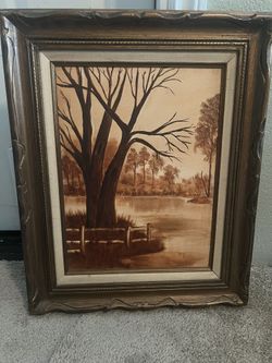 Solid Wood Picture Frames And Paintings