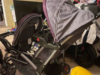 Sit and stand stroller