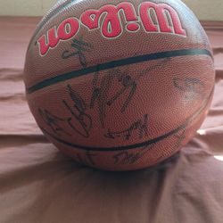 Signed Basketball 