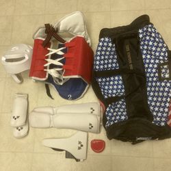 Taekwondo Equipment, 7 To 10 Years Like New