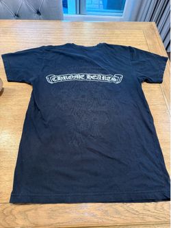 Chrome Hearts Black Cross Pocket Tee Shirt 100% Authentic