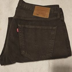 Levis 501 Brown 36x30