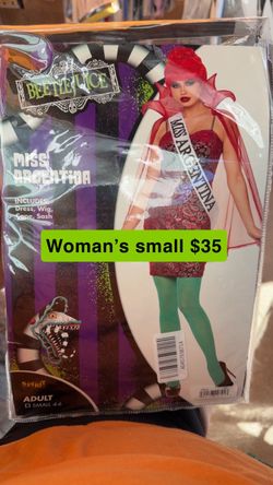 Beetlejuice Miss Argentina Halloween Costume