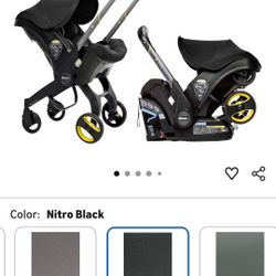 Doona Car Seat & Stroller | Nitro Black | All-in-One Travel System