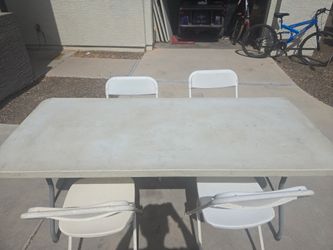 tables and chairs