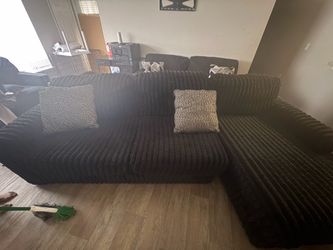 Black sofa