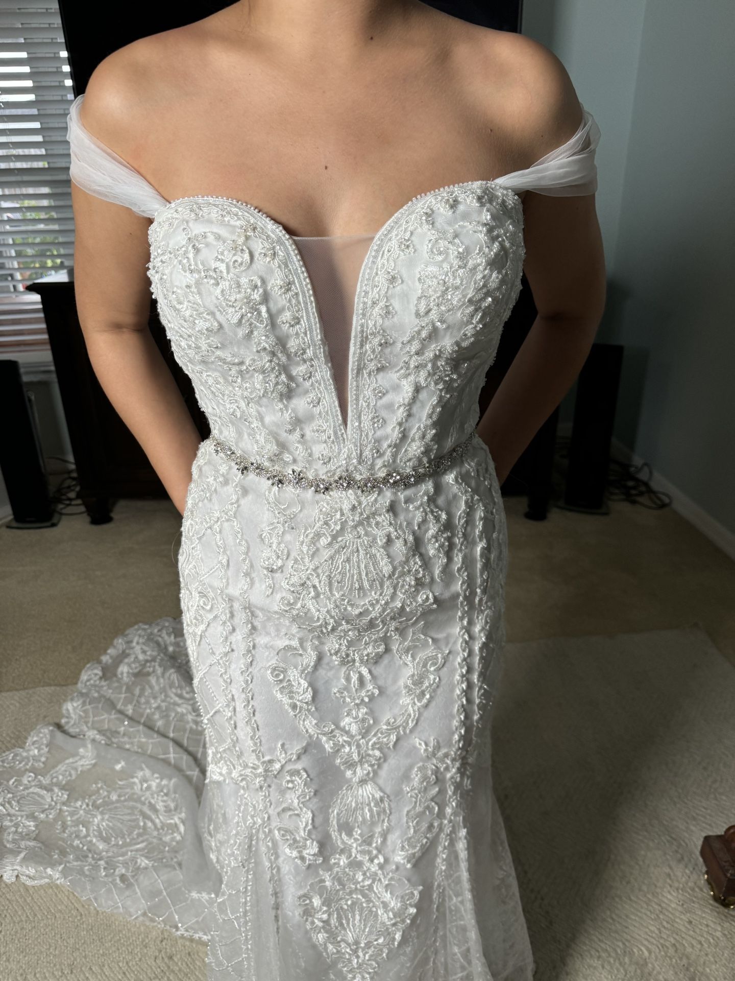 Oleg Cassini Wedding Dress
