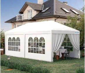 10'x20' Canopy Party Tent, Events, Wedding, Etc - Removable Sidewalls Waterproof Canopy Patio Wedding Gazebo - New!!!