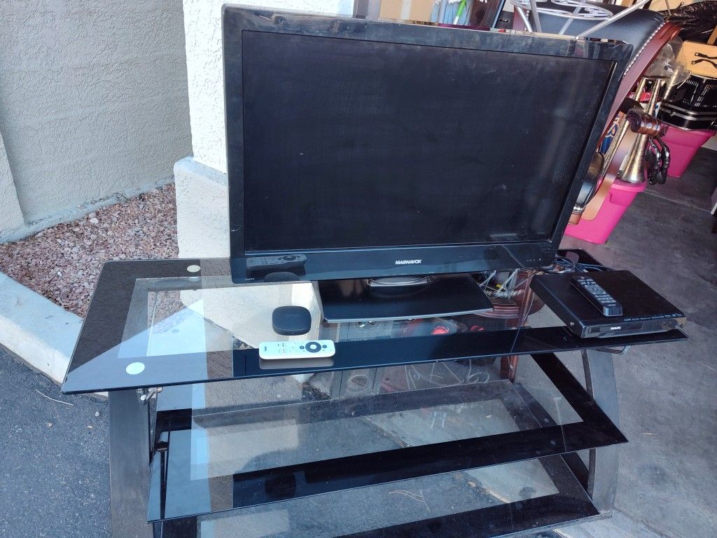 Bundle TV, Onn Streaming Device, & Blue Ray Player  