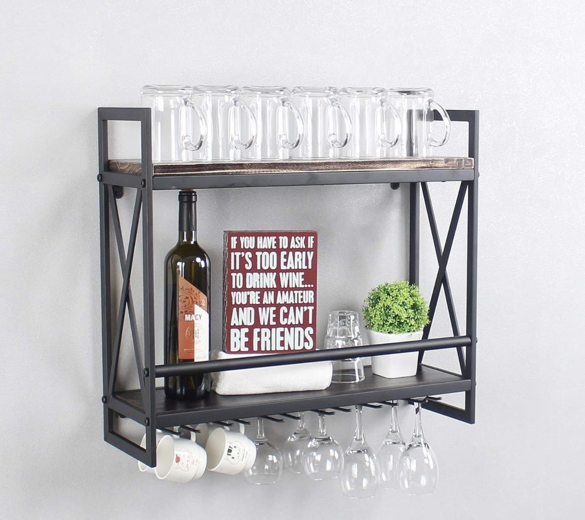 Wine Rack Wall Mounted