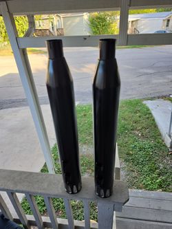 Shark road slip ons for Harley Davidson