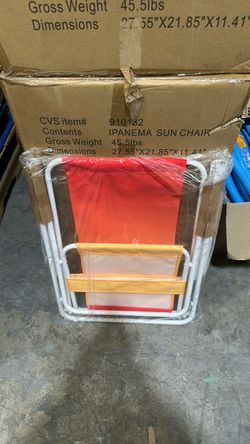 Ipanema Folding Sun Chair pay 15 vs 30 in store