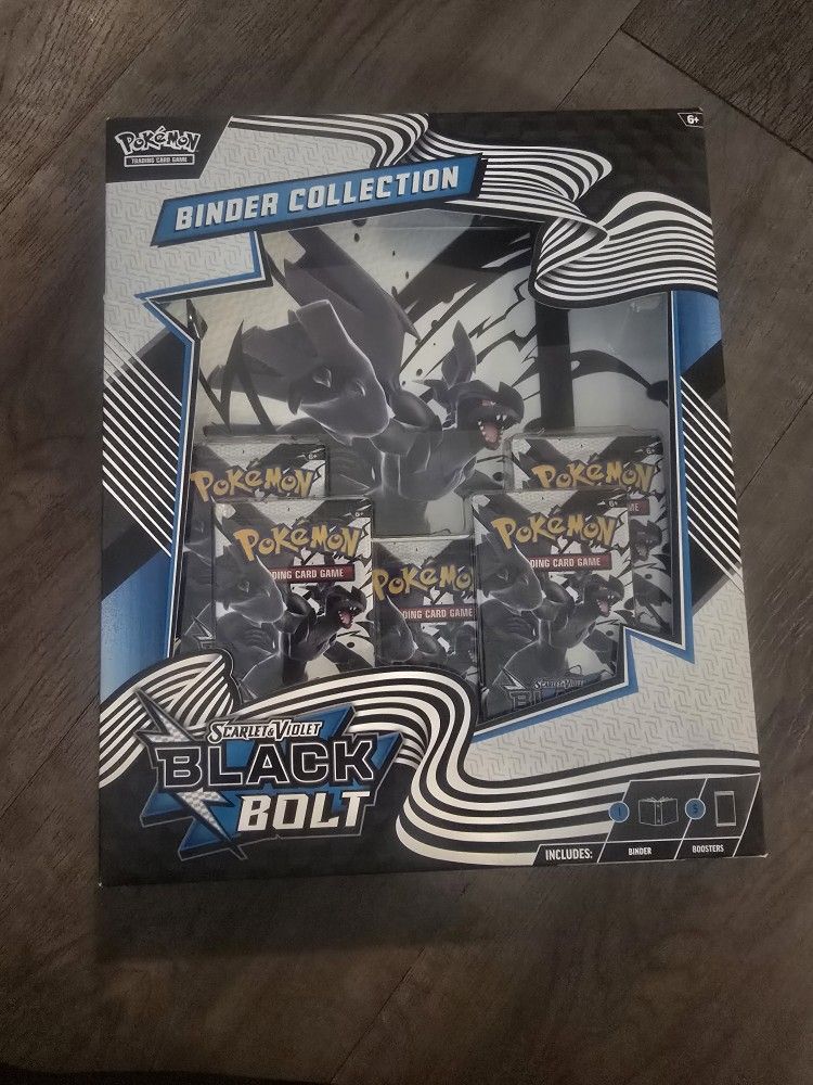 Pokemon Black Bolt Binder Collection