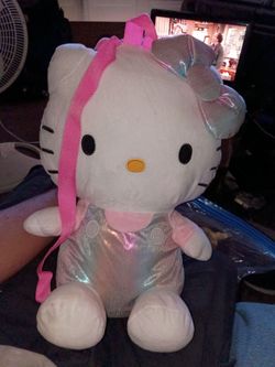 Hello Kitty Plush Backpack