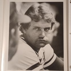 George Brett Kansas City Royals Baseball Player 8x10 Glossy Black and White Photo Vintage Collectible 