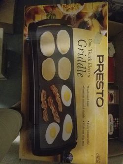 Griddle - cool touch - BRAND NEW.