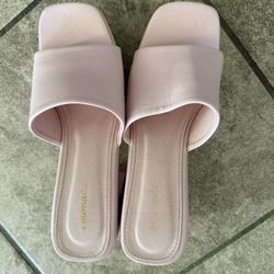Pink Platform Sandals Size 11