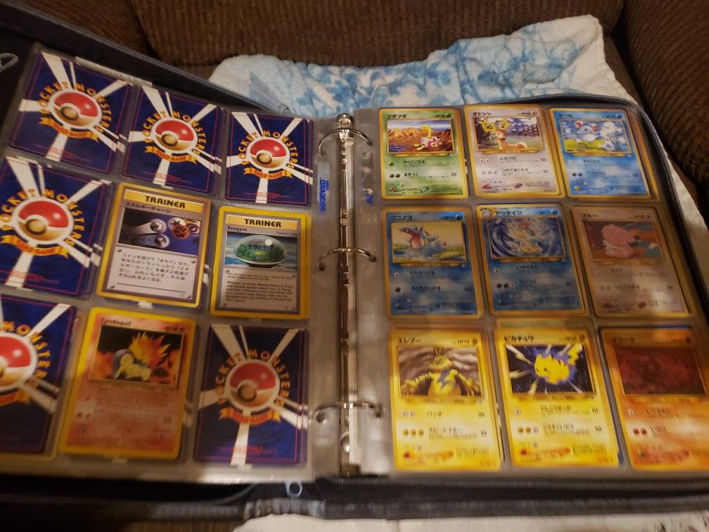 Pre 1999 Pokémon Cards| Shadowless|Japanese| Many Rares