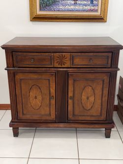 Wood Console Table / Armoir / Entryway table
