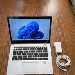HP Elitebook 13.3”/16G RAM/256GB SSD/Touchscreen/Facial/Touch ID/Fully Functional/Good Battery