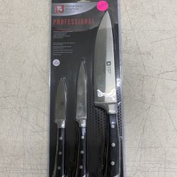 RICHARD SHEFFIELD 3 PIECE KNIFE SET