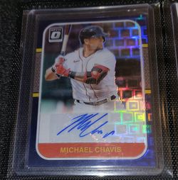 Michael Chavis Autograph/ Low #