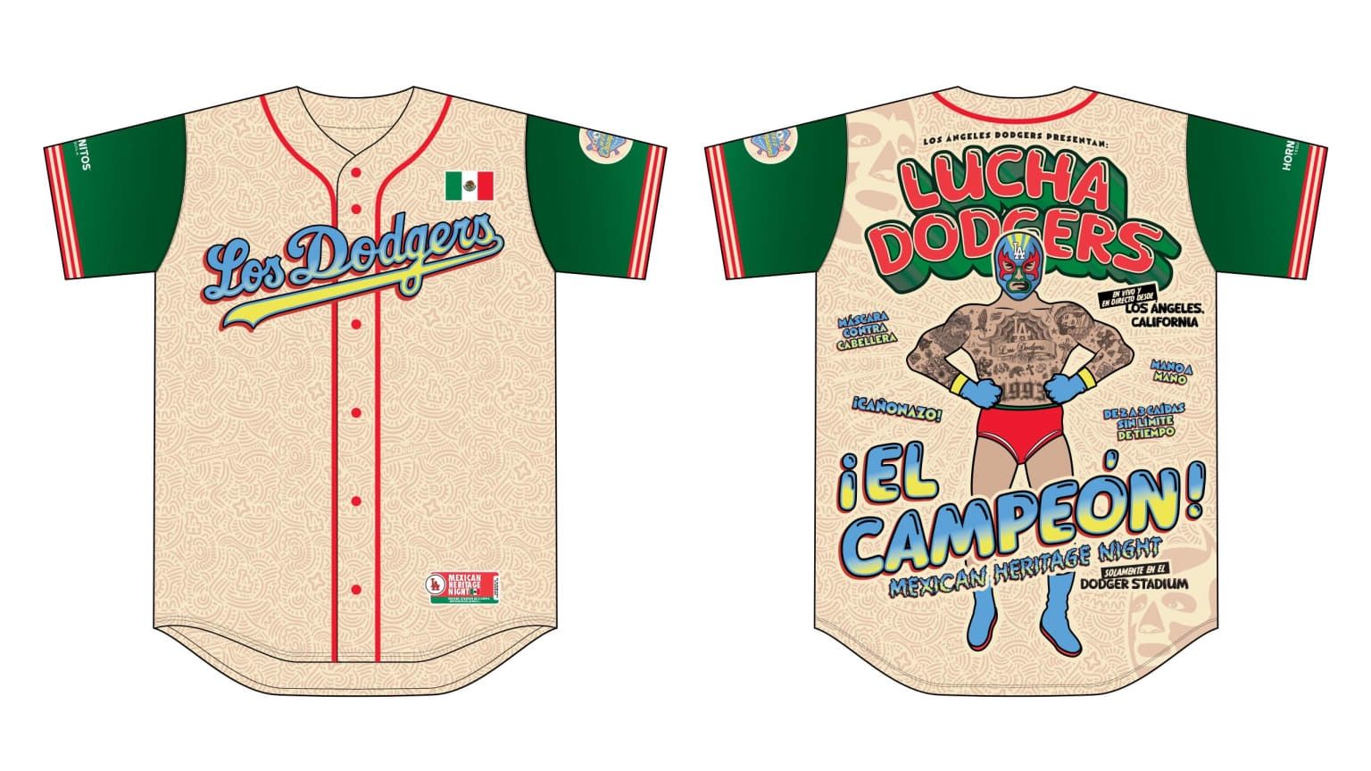 Dodgers Mexican Heritage Night Jersey