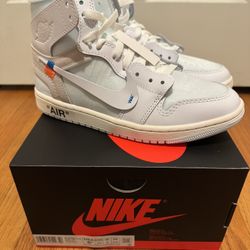 Jordan 1 High Virgil Abloh Archive “Alaska” Sz: 6.5 Men