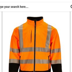 Safety Vest Freezer Jacket XL Size