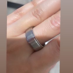 Man Wedding Band Sliver 