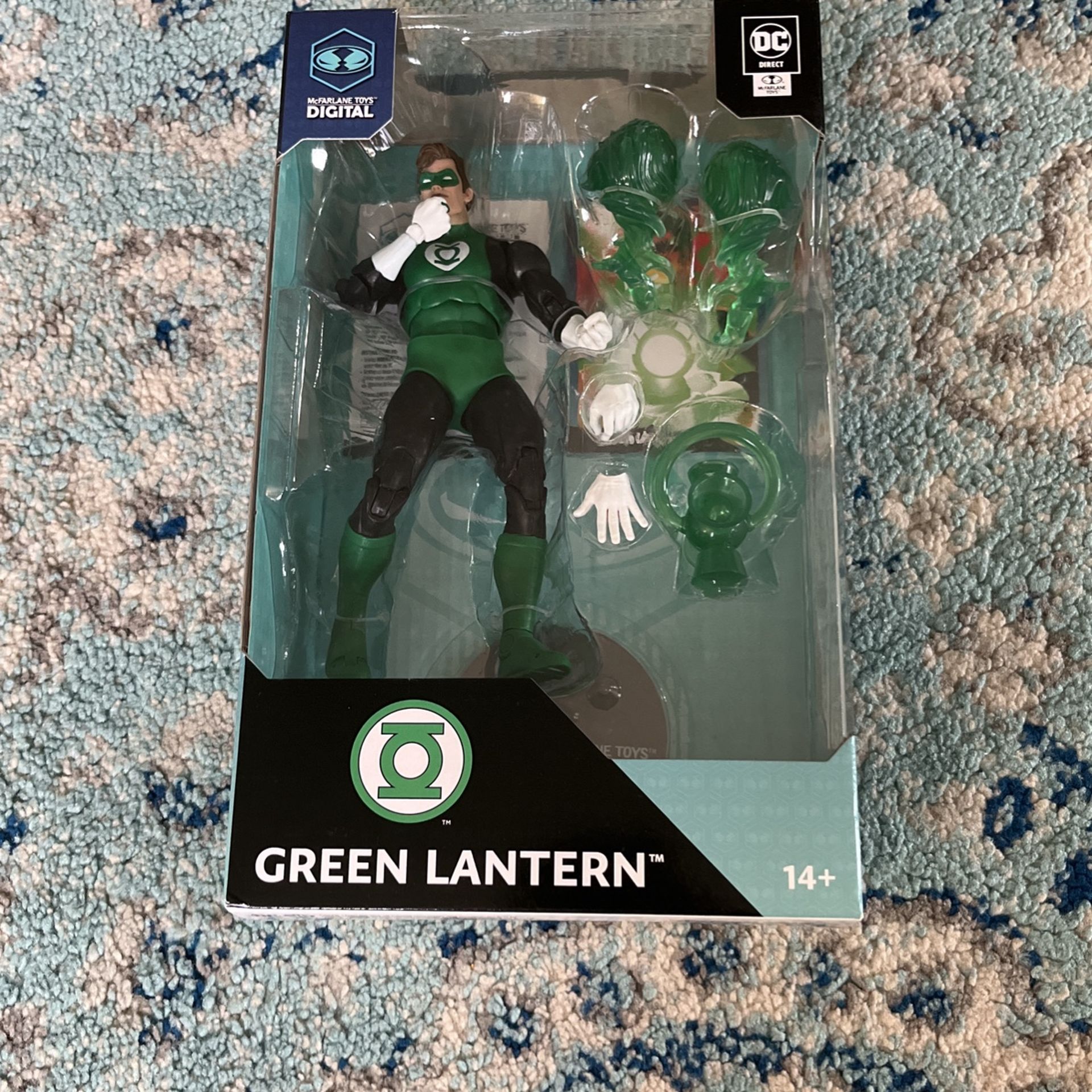 McFarlane DC Direct Digital Hal Jordan Green Lantern Action Figure