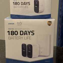 Unopened Anker Eufy Security hub & cameras