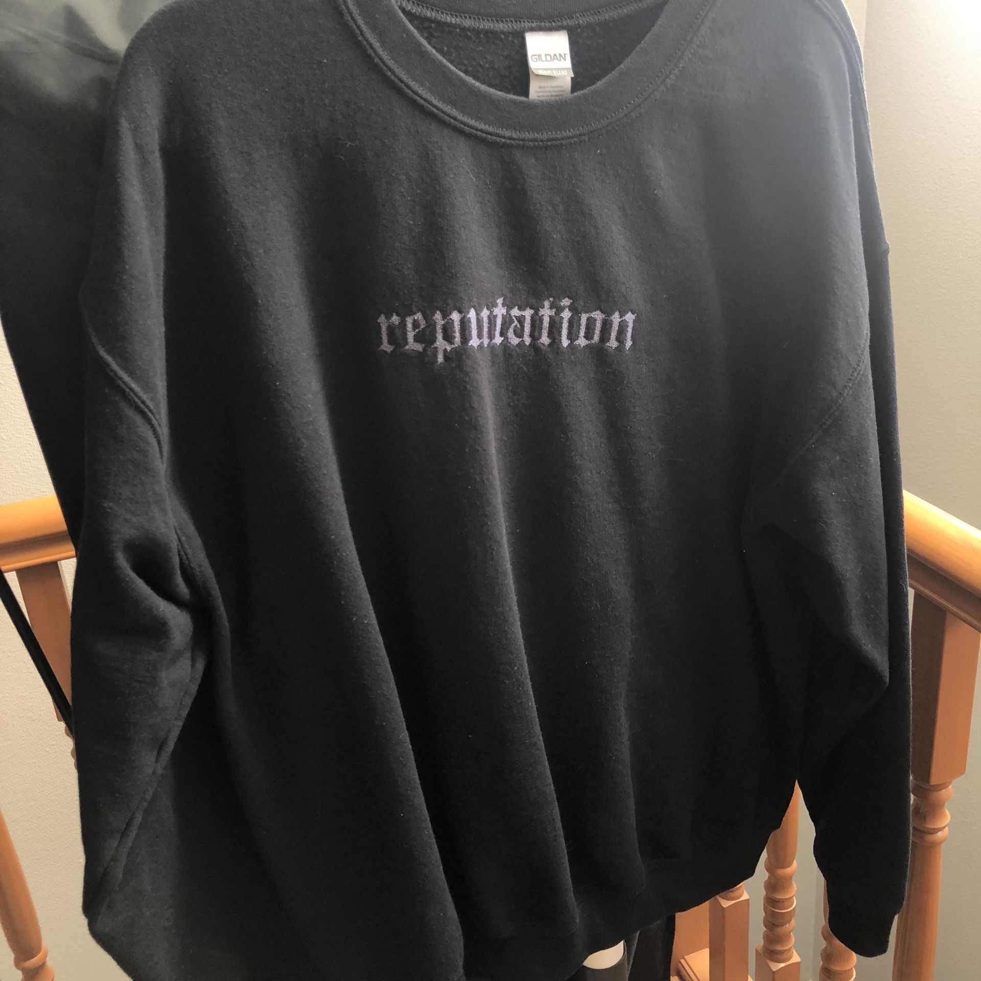 XL Taylor Swift Reputation Crewneck Sweater
