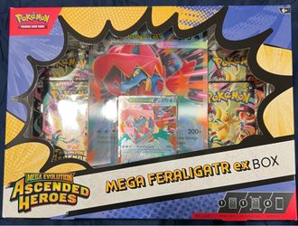 Pokémon Ascended Heroes Mega Feraligatr ex Box - ME: Ascended Heroes (ASC)