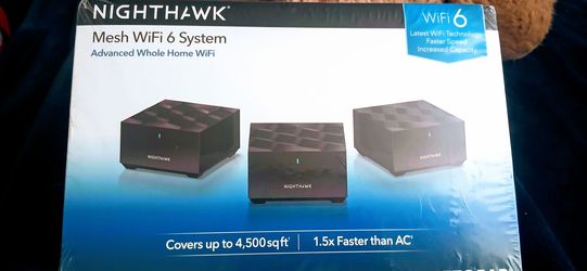 Netgear Nighthawk Mesh WiFi 6 System 3-Pack