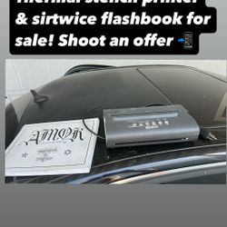 Thermal Stencil Printer & Sirtwice Flash Book